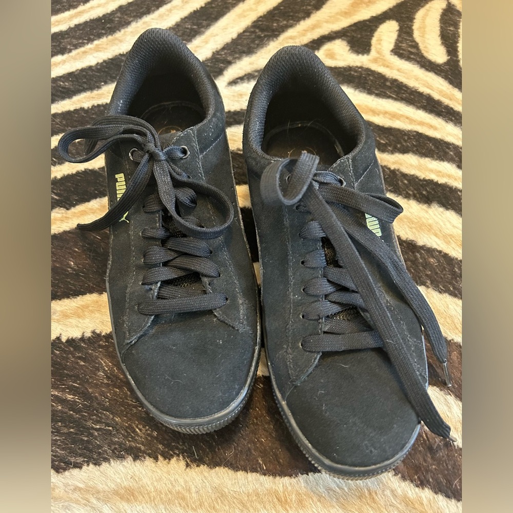 Puma Black Suede Casual Shoes